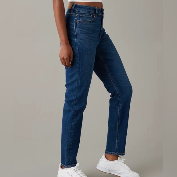 AE Stretch Mom Jean - medium/dark - Picture 2 of 6